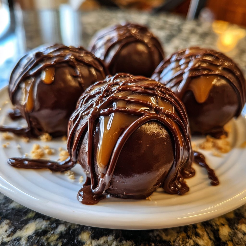 Homemade Candy Apples With Chocolate Drizzle