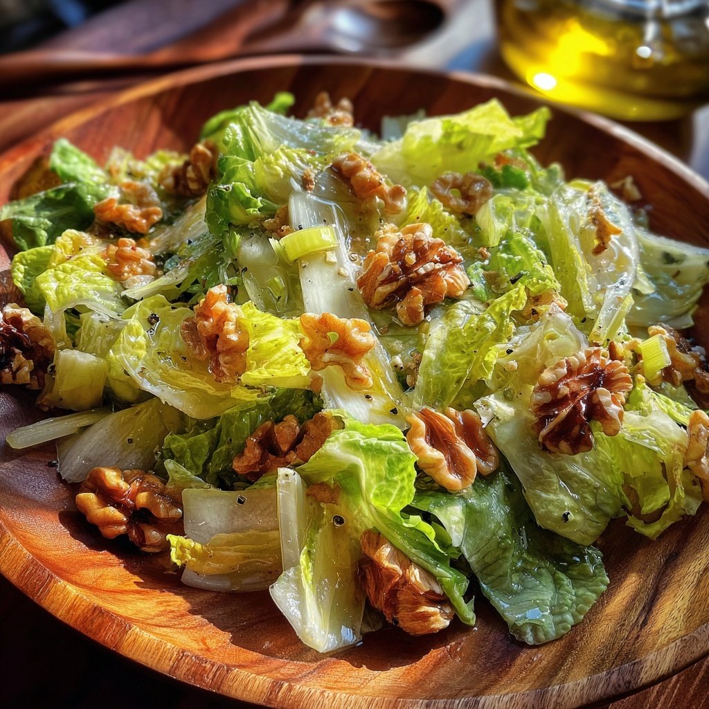 Celery And Walnut Garden Salad