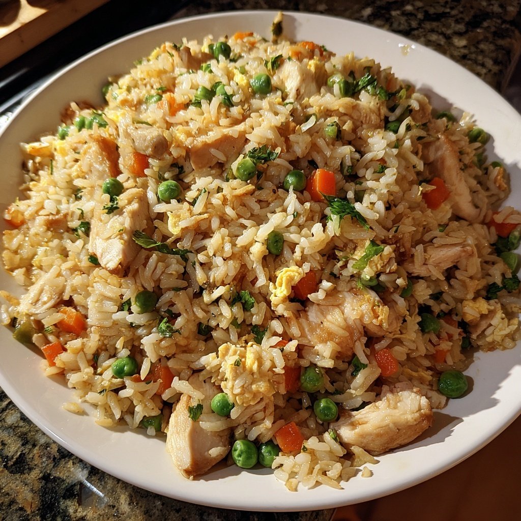 Homemade Chicken Fried Rice