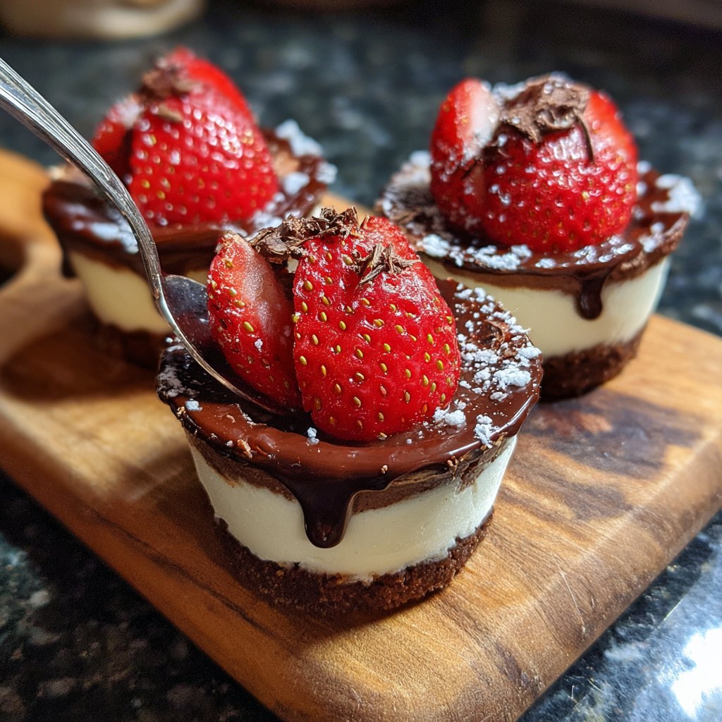 Valentines Snacks Mini Dessert Cups