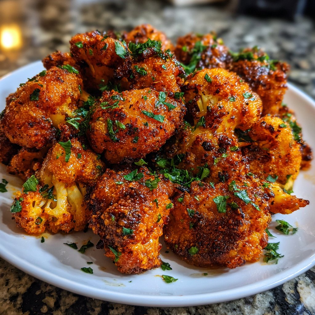 Super Bowl Crispy Cauliflower Wings