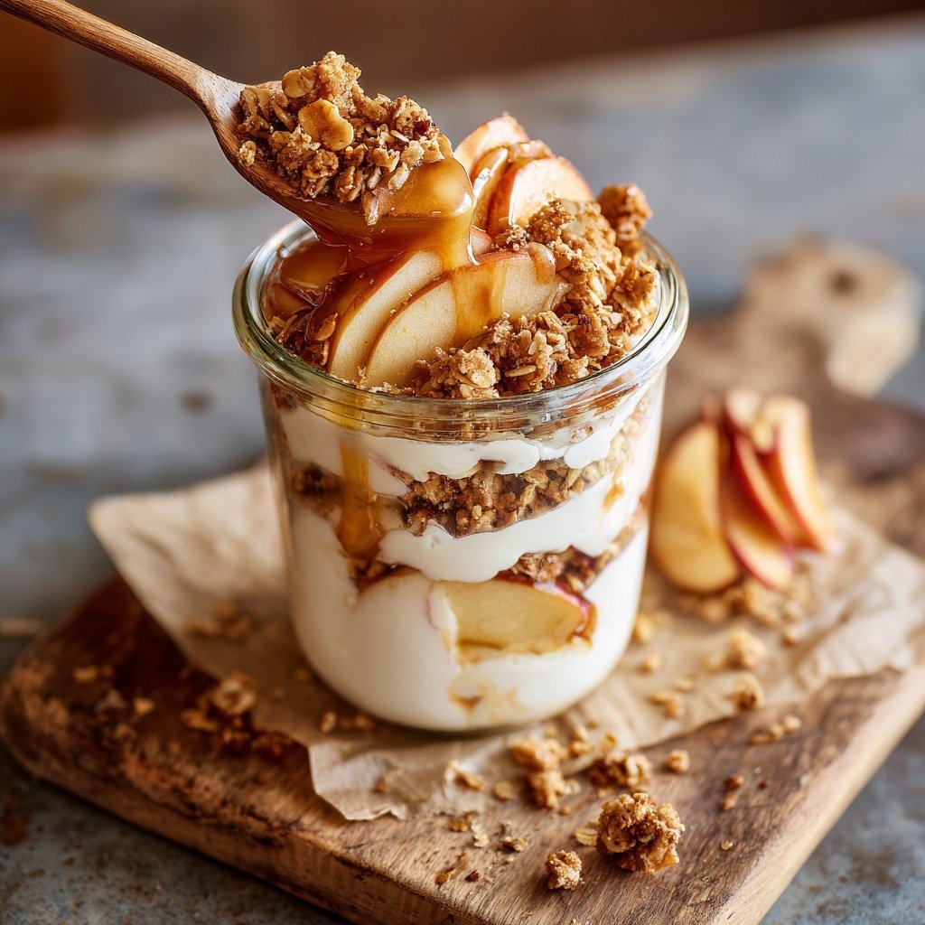 Apple Cinnamon Yogurt Parfait
